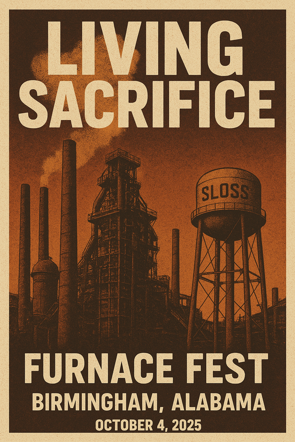 Furnace Fest 2025 Poster 18x24