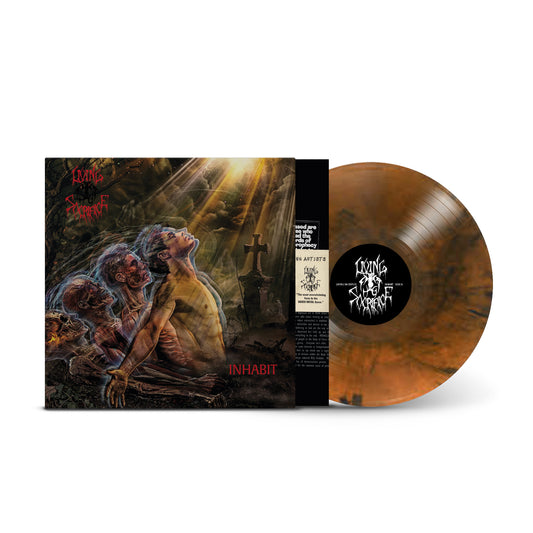 Living Sacrifice - Inhabit Vinyl Orange Black Swirl (PREORDER)