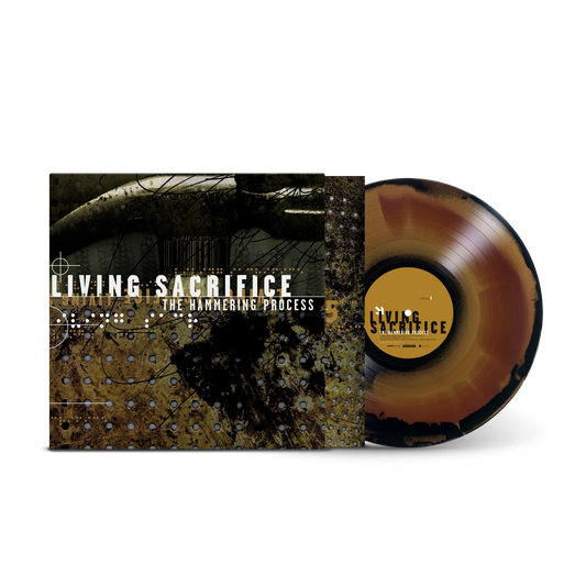 The Hammering Process - Brown Gold Black Swirl Vinyl
